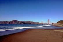 Relax on Baker Beach